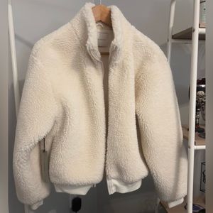 Aritzia Babaton Antic Jacket Sherpa